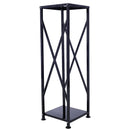 Decorative Firewood Storage Log Rack Holder For Outdoor Indoor Fireplace Fireplace Storage Log Rack Holder Wood Storage Logs Holder Fireside Holders - Black