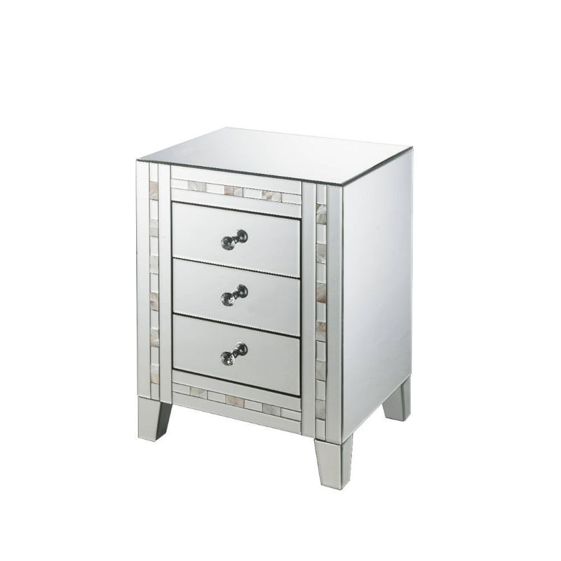 Nasa - Accent Table - Mirrored & Mother Pearl