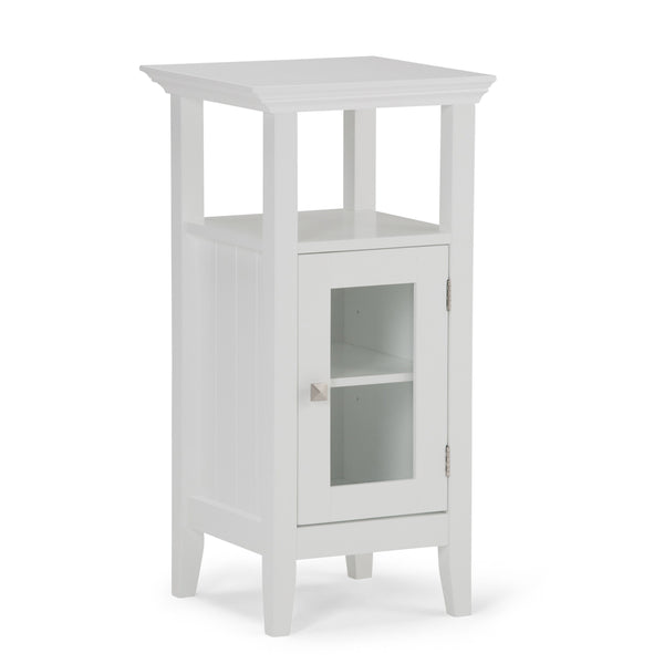 Acadian - Floor Storage Cabinet - Pure White