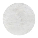 Benning - Side Table - Antique Brass / White