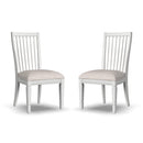Melody - Upholstered Dining Chair (Set of 2) - White
