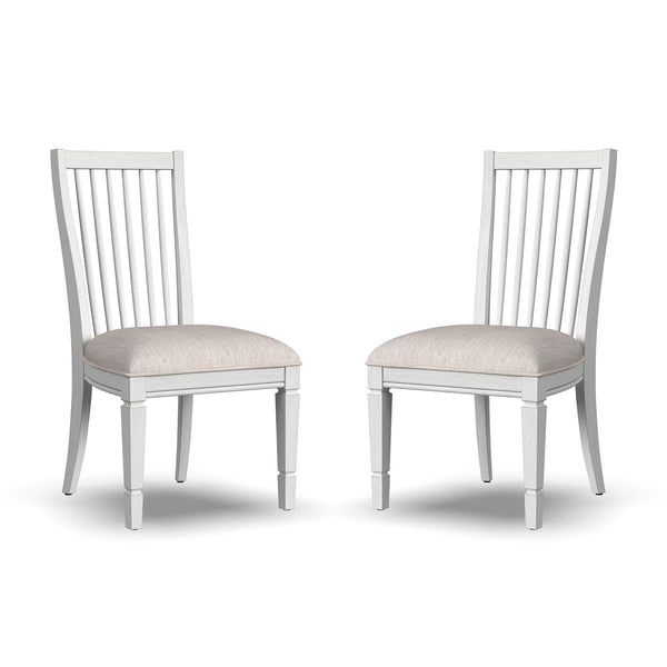 Melody - Upholstered Dining Chair (Set of 2) - White