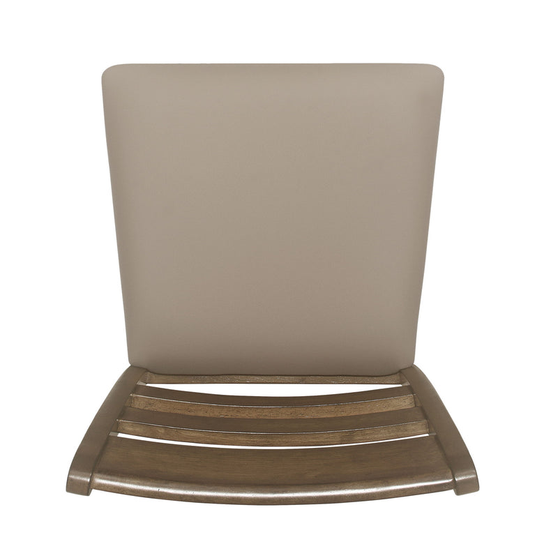 Farmhouse Upholstered Wood Counter Stools