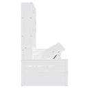 Daybed With All-In-One Cabinet And Shelf