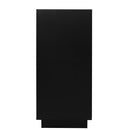 Storage Cabinet With Door For Living Room, Dining Room - Black