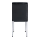 Elegant Upholstered Chairs & Metal Legs