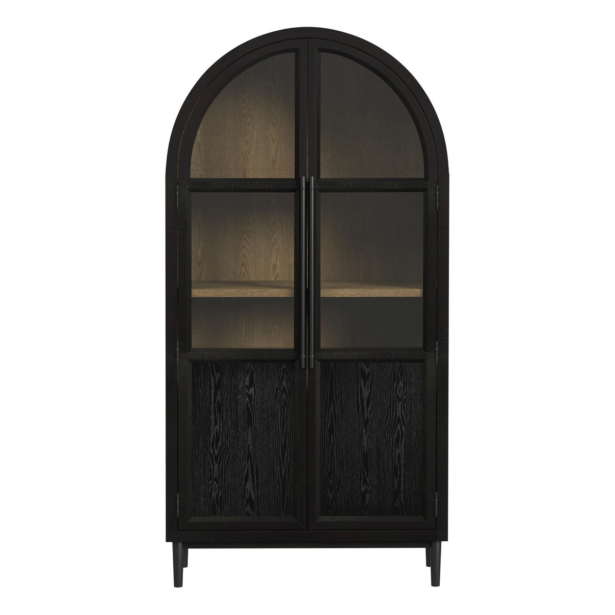Taurus Bookcase in Black by Elements International, view 10