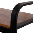 Hall Tree With Shoe Bench For Entryway With 9 Removable Hooks