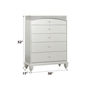 Maverick - Chest - Platinum - Atlantic Fine Furniture Inc