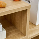 Cube TV Stand With Open Storage And 2 Shelves