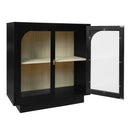 Storage Cabinet With Acrylic Door For Living Room