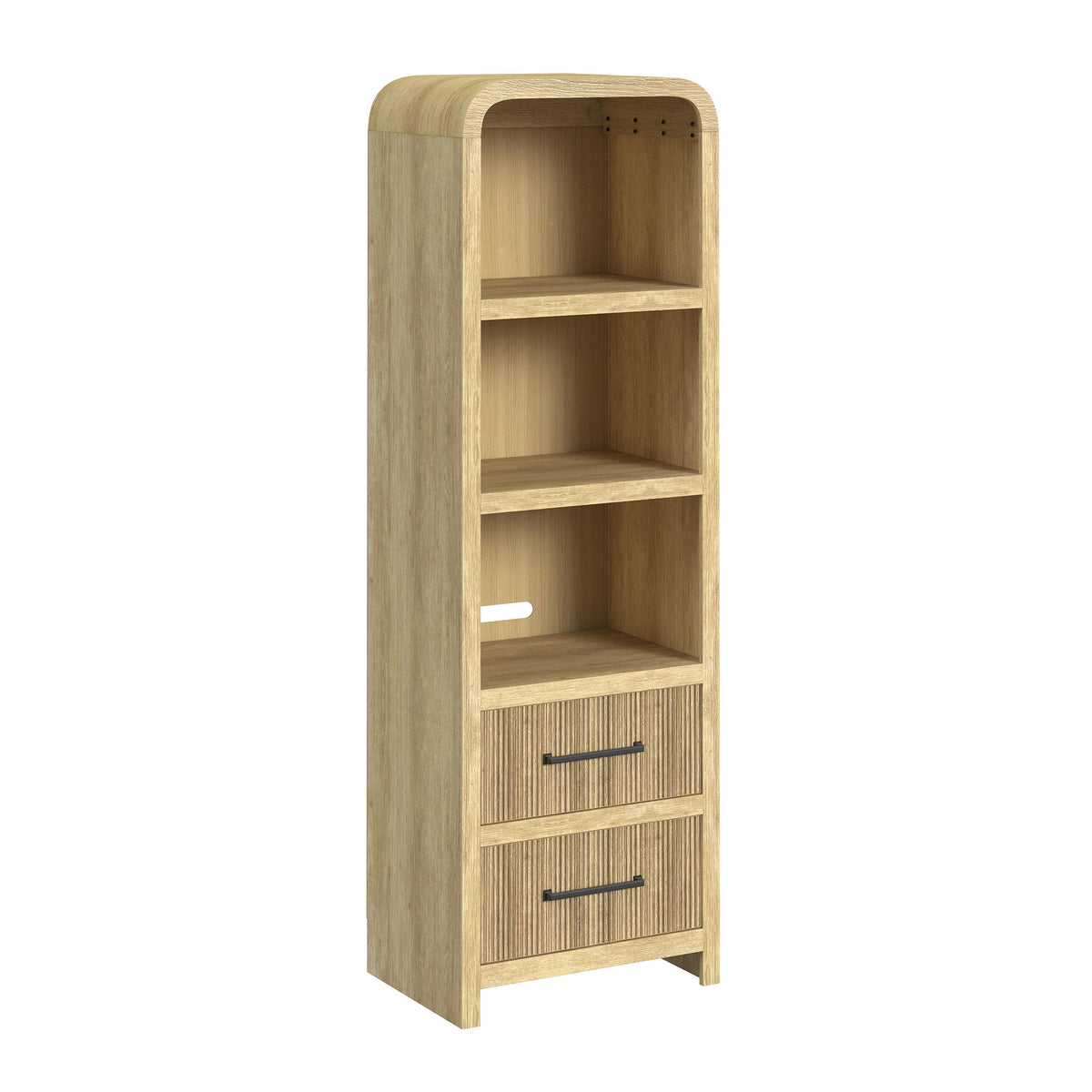 Ridgemont Entertainment Unit With 70" TV Console in Black by Elements International, view 33