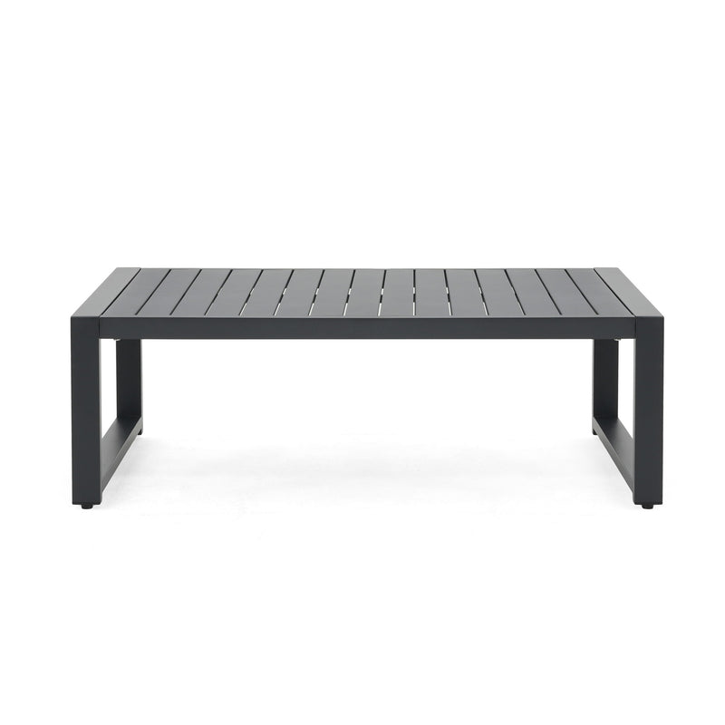 Navan - 4 Pieces Chat Set - Black / Beige