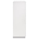 Felicity - 5-Drawer Bedroom Chest - White High Gloss - Atlantic Fine Furniture Inc