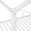 Bed House Frame With Shelves And Lights