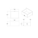 Chloe - Nightstand - Gemstone Silver