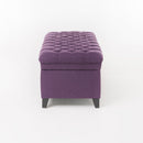 Juliana - Storage Ottoman With Birch Legs