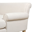 Alana - L-Shape Reversible Sectional Sofa - Light Beige