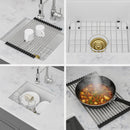 Modern Quartz Kitchen Sink Undermount Granite Composite