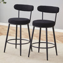Fashionable Ergonomic High Legged Bar Chairs (Set of 2)