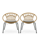 Banya - Chair (Set of 2) - Light Brown