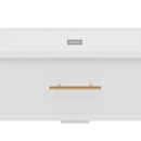 Bathroom Vanity With Sink, Soft Close Doors And Adjustable Shelf