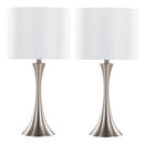 Lenuxe - Contemporary Semi Gloss Table Lamp (Set of 2)