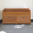 Oxford - 2 Drawer Storage Bench - Beige