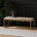 Breu - Ottoman Bench - Gold