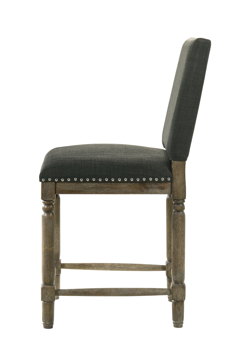 Everton - Fabric Chair With Nailhead Trim