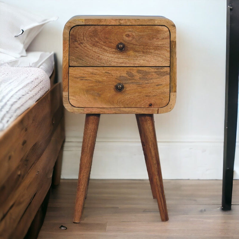 Curved Nightstand,
