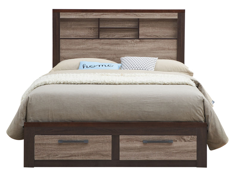 Magnolia - Bookcase Storage Bed