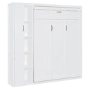 Murphy Wall Bed With Shelves, Wardrobe And LED Lights