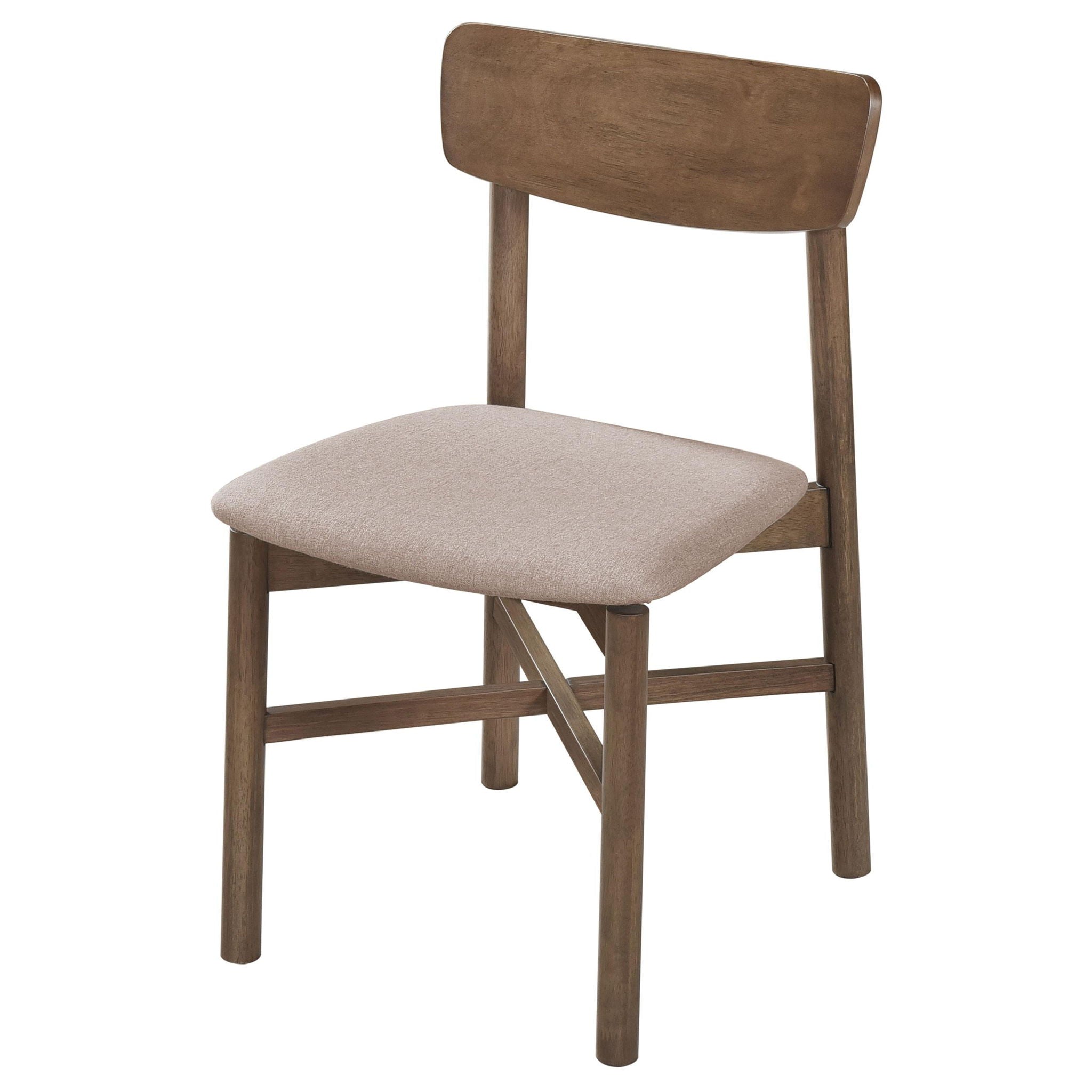 Parkridge Dining Side Chair Natural Walnut (Set of 2) - Atlantic Fine Furniture Melbourne FL