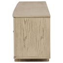 Kailani - 79" 4-door Cane TV Stand Media Console - Beige Oak
