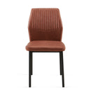 Dining Chairs Living Room Chair Modern Kitchen Armless Side Chair With Metal Legs