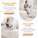 Combined Sofa With 4 Pillows