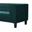 3 Seater Upholstered Tufted Sofa