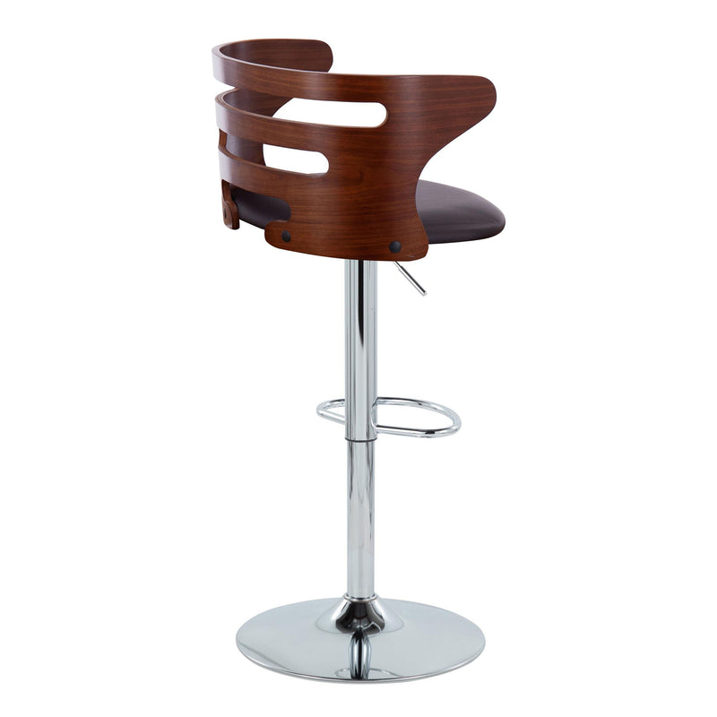 Cosi - Mid Century Modern Adjustable Barstool (Set of 2)