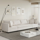 Modern Modular Sectional Oversized Couch Set With Pillows, Minimalist Style Wide Seat Comfy Sofa