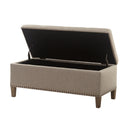 Modern Tufted Top Soft Close Storage Bench