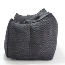 Comfortable Dual Beanbag Chair With High Resilience Foam Core For 2 People