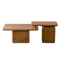 Square Coffee Table Set (Set of 2)