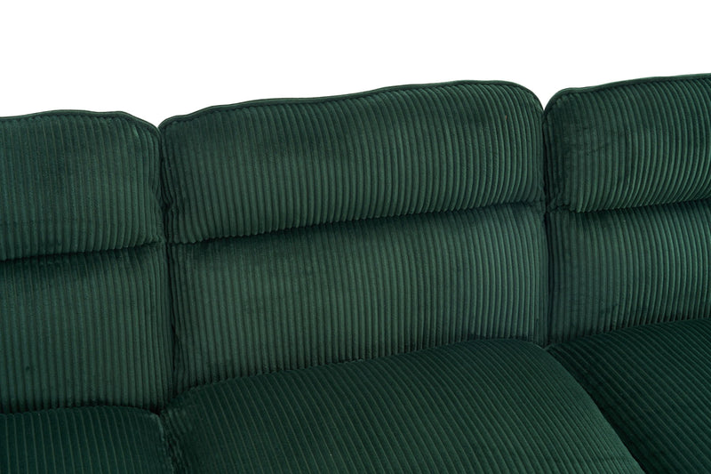 U-Shaped Profile Sofa, Including Two Single Seats And Two Chaise, Modular Sofa, Corduroy Sofa