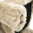 Avalon - Genuine Sheepskin Fur Split Barrel Back Accent Chair - Natural Blonde