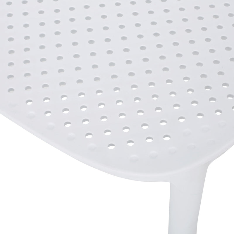 Outdoor Stacking Dining Side Chair (Set of 2)