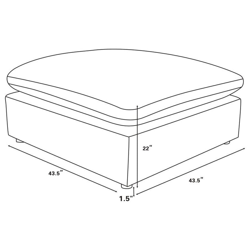 Raleigh - Boucle Upholstered Modular Sectional