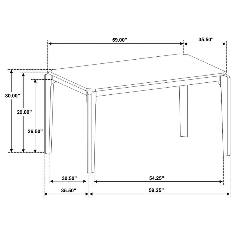 Almonte - Rectangular Dining Set