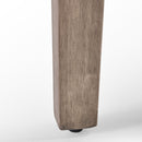 Savannah - Outdoor Wicker And Ottoman - Gray