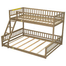 Bunk Bed With Ladder And Guardrails